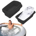 5 PCS Large Ice Cube Tray,Large Ice Cube Moulds for Ice Bath, Easy Release Reusable Giant Trays Making 4.5 lbs Ice Cubes for Ice Bath Cold Plunge Tub or Coolers or Making Bread Cake Soap