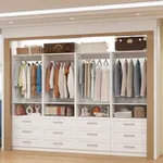 Closet System with Drawers, 8FT Woo