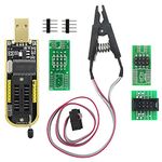 KeeYees SOP8 SOIC8 Test Clip for EEPROM 25CXX / 24CXX + CH341A 24 25 Series EEPROM Flash BIOS USB Programmer