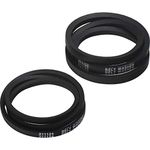 BlueStars Ultra Durable 211124 & 211125 Washer Belt Set - Easy to Install - Exact Fit for Whirlpool Maytag Jenn-Air Washers - Replaces 12112425 12112425VP 210024 AP4011179 PS2005284 22002570