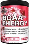 Evlution Nutrition BCAA Energy - High Performance Energizing Amino Acid Supplement For Muscle Building, Recovery And Endurance, 30 Servings (Watermelon)