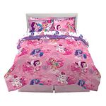 Franco Kids Bedding Super Soft Comforter and Sheet Set with Sham, 7 Piece Full Size, My Little Pony