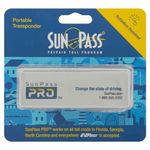 Generic Sun Pass PRO Transponder Portable Prepaid Toll Program Works in Florida Georgia North Carolina and Anywhere EZPass is Accepted