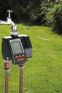 Gardena Multicontrol Duo Irrigation Computer – Automatic, Programmable, LC Display