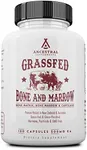 Ancestral Supplements Grass Fed Beef Bone and Marrow Supplement, Bone, Skin, Oral Health, and Joint Care Supplements Promote Whole-Body Wellness, Non-GMO Whole Bone Extract, 180 Capsules