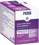 Fess Nasal and Sinus Wash Extra Strength Non-Medicated Starter Kit Refills 24 x 6.3 g