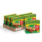 Nature Valley Crunchy Granola Bars | Whole Grain Apple Crisp, 210g (10 Bars-PACK OF 5) | Multigrain Energy Bars| No Artificial Flavours