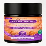 2 Day Use Vulva Balm Vaginal Moisturizer Deep Hydration pH Balanced Active Retinol Collagen Hyaluronic Acid Vitamin E Orange Purple 1.76 Oz 1 Pack 50g