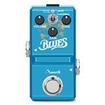 Amuzik Nano Bluesy Pedal Vintage Blues Style Distortion Effect Pedal Wide Range Frequency Response With Mini Size True Bypass