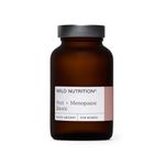 WILD NUTRITION Food-Grown® Peri + Menopause Biotic | Probiotic Perimenopause & Menopause Supplements with 8 Microbiotic Strains | 30 Billion Colony Forming Units of Probiotic per Dose | 30 Capsules