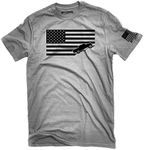 American Flag USA Off-Road Truck T-