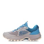 Saucony Women's Excursion Tr15 Trail Running Shoe, Alloy/Topaz, 8 W US