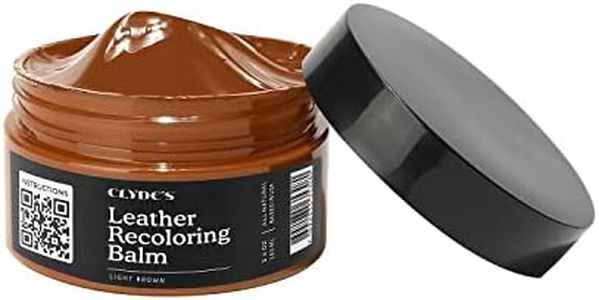 Clyde's™ Recoloring Balm | Non-Toxic Material Dye & Restorer for Furniture, Car Seats, & More | 23 Colors