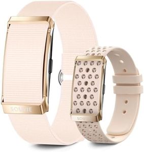 Smart Bracelet for Women, Wearable Health Activity Fitness Trackers, 24H Sleep Tracker, 24/7 Continuous Heart Rate/Blood Pressure/HRV/Stress Monitor, 170+ Sports Modes Smart Band with Free APP 2 Bands