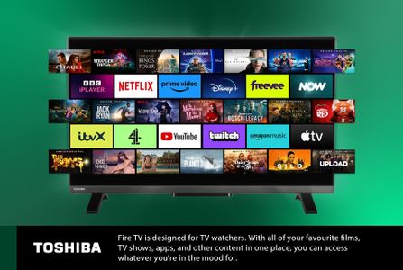 Toshiba 32" Smart Fire TV – HD LED Television with Voice Control