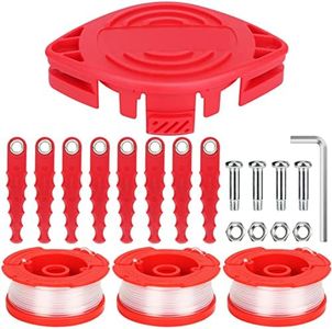 Eyoloty CMZST0653 Replacement Trimmer Spool & Blades Head Compatible with Craftsman CMCST900 CMESTA900 CMESTE920 CMZST98020 CMCST915 CMEST913 Trimmer,CMZST065 Blades Head with 0.065" 30Ft Line(17 Pcs)