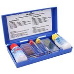 2-Way Pool Water Quality Testing Kit, Standard Dual Test Kit Chlorine & PH with Carry Case for Swimming Pool, Drinking Water and Spa.