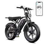 TST Electric Bike for Adults,Ebike with 48V/15AH Removable Battery, 20" x4.0 All-Terrain Tires,Electric Bike with Multiple Performance Modes, Fat Tire Ebike Hydraulic Suspension 7-Speed