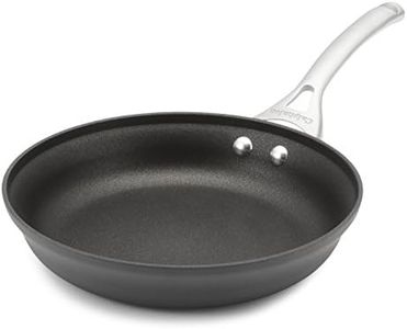 Calphalon Contemporary Hard-Anodized Aluminum Nonstick Cookware, Omelette Fry Pan, 10-inch, Black