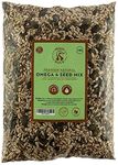 Veggy Duck - Natural Omega 4 Seed Mix (1Kg) - Premium Quality | Four Seeds | Shelled | GMO Free