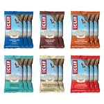 ClIF BAR, Variety Pack, Individually wrapped bars, 6 different flavours,70% Organic Ingredients, No Artificial Flavours, 68 g (Pack of 16)