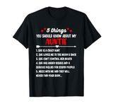 5 Things You Should Know About My Auntie | Nephew Niece Gift T-Shirt