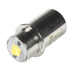 HQRP High Power 3w Super Bright LED Upgrading Bulb for Maglite Halogen/Xenon 2-3 D 2-3 C Cell Torch Flashlights Conversion Bulb Replacement