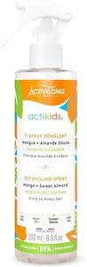 ACTIVILONG - Ti Spray Démêlant Actikids - Cheveux Bouclés À Crépus - Dès 3 ans - Amande Douce Et Mangue - 98 % D'Ingrédients Naturels - Vegan - Parfum Hypoallergénique - Made In France - 250ml
