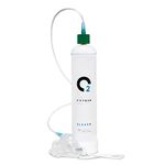 ClearO2 110L Oxygen Cylinder with Valve, Mask and Tube | Pure Breathing Oxygen in a Lightweight Disposable Steel Canister | Made in Britain