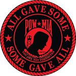 OTA STICKER Vinyl POW MIA RED Soldier Military Prisoners You are NOT Forgotten All GAVE Some Decal Window Truck Motorcycle Chopper Van SUV Scrapbook Phone CASING Phone Laptop Door Helmet Luggage Army