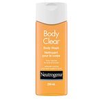 Neutrogena Body Clear Acne Body Wash with Salicylic Acid - Pimple Care Product, Acne Treament, Pore Cleaner, Help Treat Breakouts on Back, Chest & Shoulders, Non-Comedogenic- 250 mL