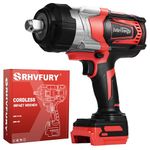 Cordless Impact Wrench 3/4 inch for Milwaukee M18 18V, Impact Wrench 1500FT-LBS(2000N.m) High Torque Brushless Electric Impact, with 3 Speed Modes Power Impact Driver,LED Work Light(No Battery)