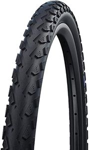 SCHWALBE Land Cruiser HS 450 Cruiser Bicycle Tire - Wire Bead - Black (Black - 700 x 40C)