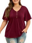 Tanst Sky Plus Size Tops for Women 