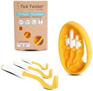Tick Twister Tick Remover for Dogs and Human - Made in France - Tick Puller for Humans and Dogs - 3 Different Sizes - Dog Tick Removal Tool - Also for All Other Pets - Tick Nipper in