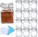 SPANLA Spice Jars, 12 Pack 4oz Smal