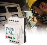 Voltage Monitoring Relay, Under Over Voltage Protector 3 Phase Voltage Monitoring Sequence Protection Relay