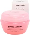 Kiss Me Softly Nourishing Berry Lip Mask - Lip Balm For Very Dry Lips - Lip Moisturizer Overnight & Lip Treatment & Lip Sleeping Mask - Vegan Cruelty-Free Lip Care Products by grace and stella