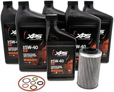 Can-Am New OEM 4T 5W-40 Synthetic Blend Oil Change Kit Rotax 1330 Engine 9779249