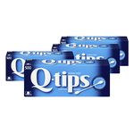 Q-tips Cotton Swabs for variety of usage ultimate home and beauty tool 500 count, Pack of 4