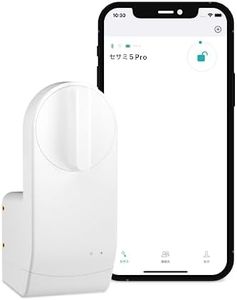 Candyhouse SESAME5PRO Candy House, Sesame 5 Pro (White) Office, Stores, Entryways, Auto-Lock, High Performance, Keys, Smartphone Control, Alexa Google Home, AppleWatch, Remote Compatible, No