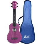 Flight Ukeleles TUS35 ABS Soprano Travel Ukulele - Purple