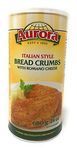 Aurora Italian Style Bread Crumbs with Romano Cheese - 680 Gram tin with resealable lid