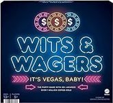 Mattel Games Wits & Wagers Board Game Vegas Edition, Party Game with Dry Erase Boards, Markers & Poker Chips for 5+ Players Large