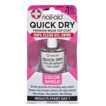 Nail-Aid Quick Dry Glass Shine Top Coat - No Chips - No Peels