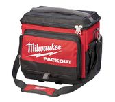 MILWAUKEE'S Jobsite Lunch Cooler,Capacity 22 L, Black, 48228302