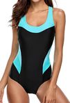 BeautyIn Womens Swimsuits Colorbloc