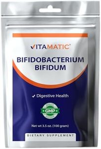 Vitamatic Bifidobacterium Bifidum Probiotic Powder - Digestive Health Support - 100 Gram (3.5 OZ) - 100 Servings