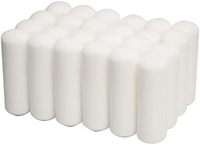 Voomey Mini Paint Roller Covers，High Density Foam Paint Roller，4 Inch Foam Roller Paint, 24 Pack,Fits All Flat Surfaces, Including Kitchen Cabinets, Doors, Tables, Etc.