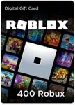 Roblox Gift Code - 400 Roblox Robux 400 (Code Only)